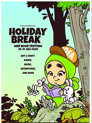 Holiday Break Flyer Template Psd